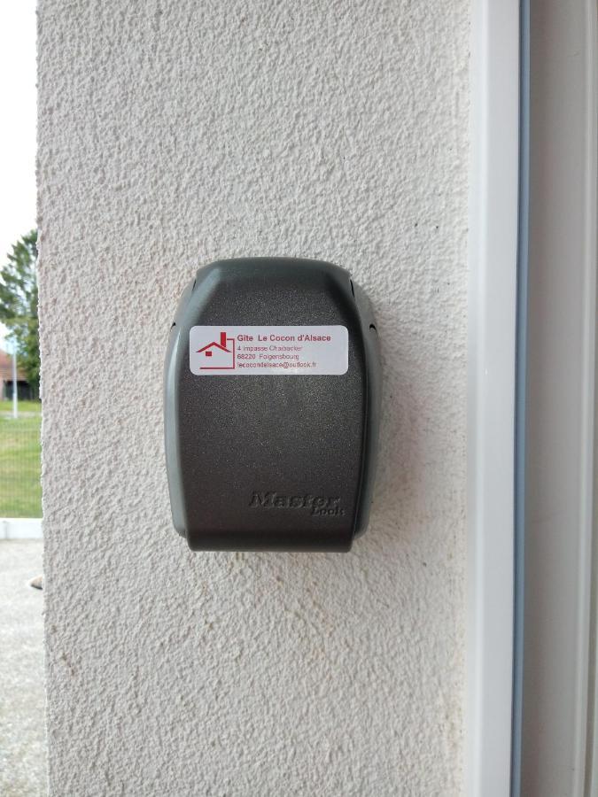 Le Cocon D'Alsace Hotel Folgensbourg Eksteriør billede